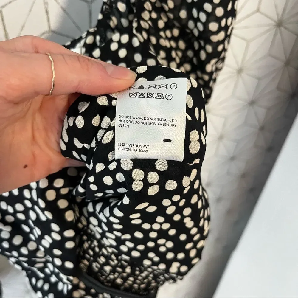 REFORMATION Augustine Top Pearl Print